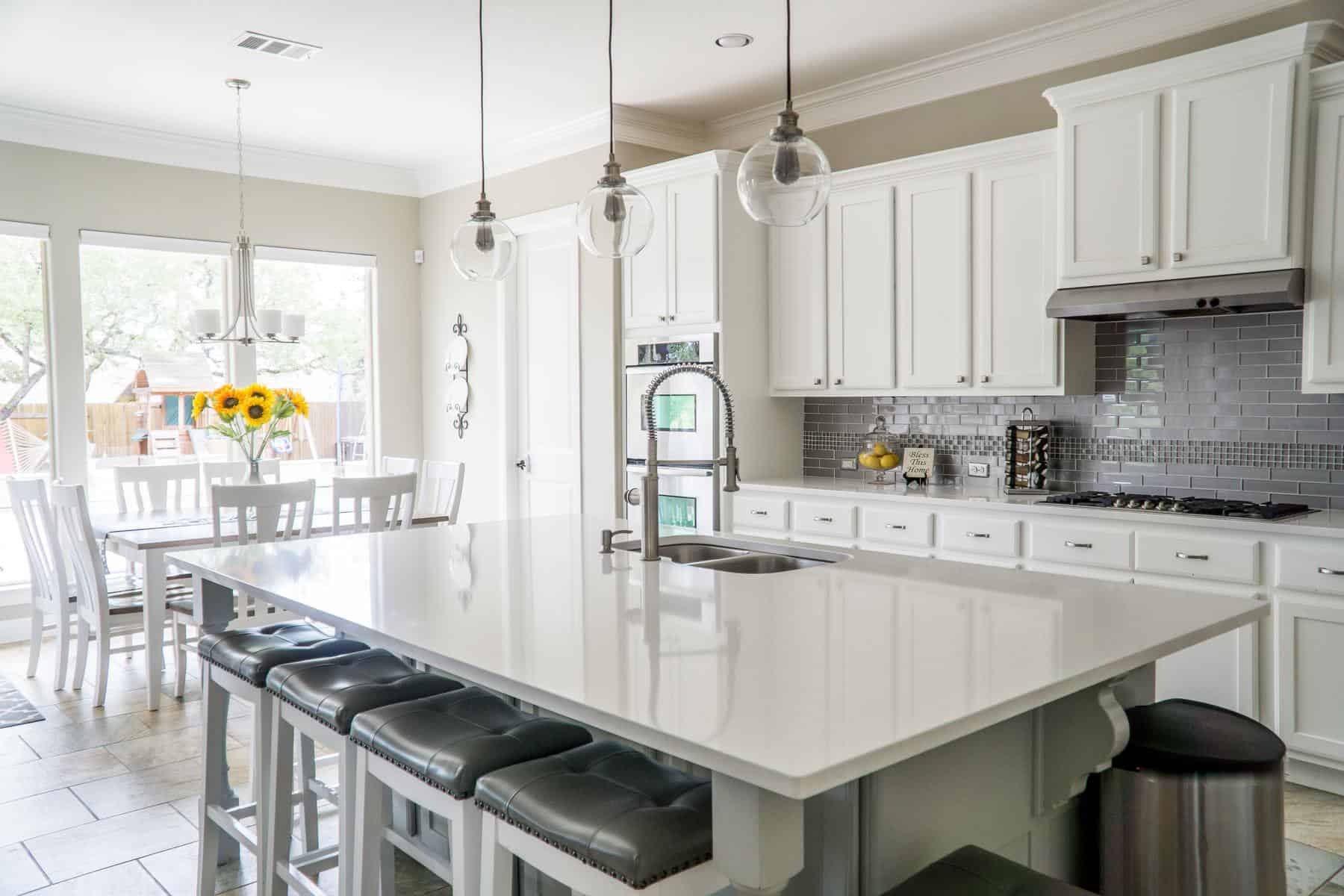 Contemporary Transitional Kitchen Remodel by The Malle Company Inc project photo